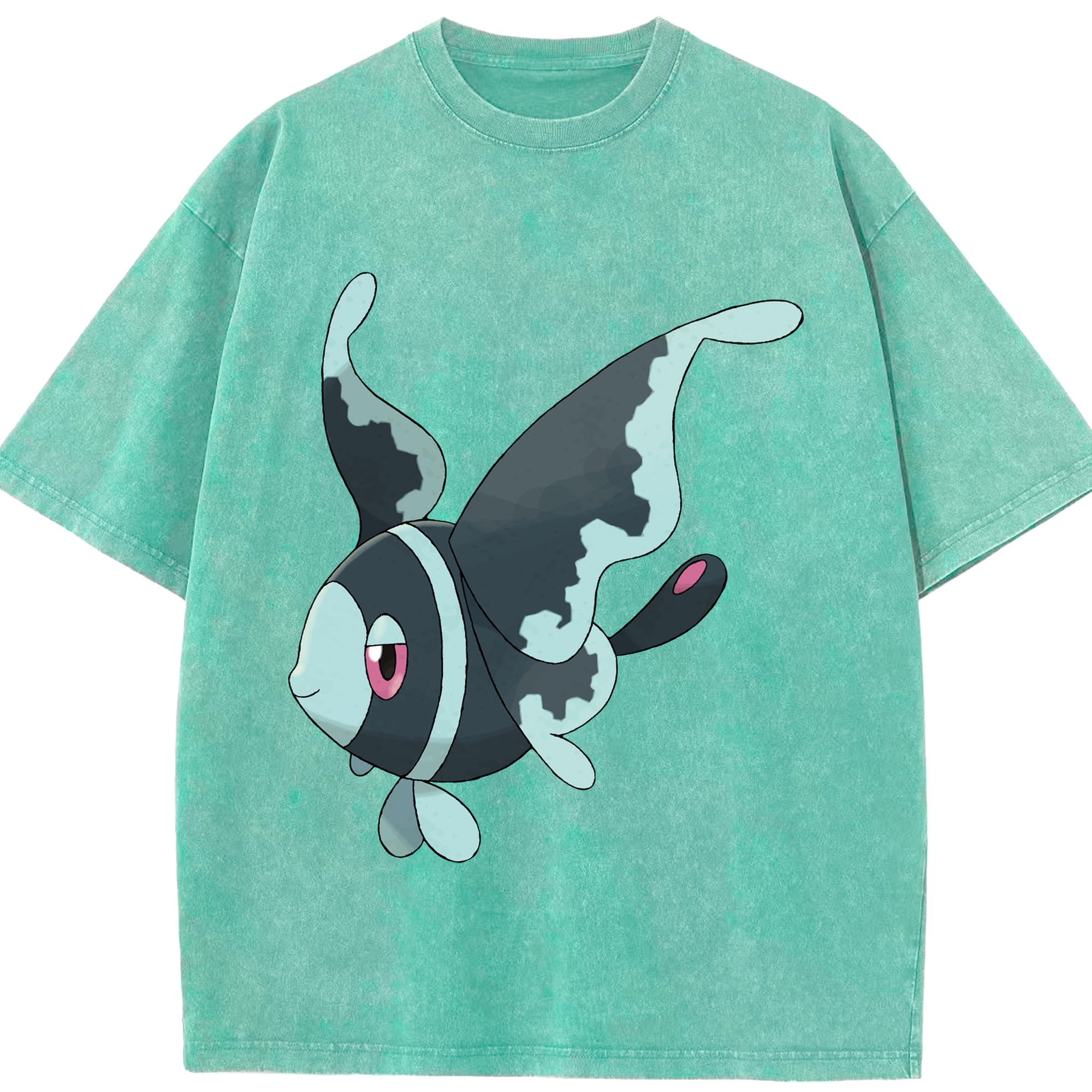 （画像用） ポケットモンスター Pokémon 綿100% ヴィンテージ風 半袖Tシャツ（フロントプリント）